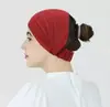 Nueva Diadema Elástica de Color Sólido para Mujer, Media Diadema Simple y Versátil, de Moda para Viajar al Trabajo y Deportes, Diadema Multiusos