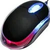 Ratón con Cable para Oficina y Gaming, Interruptor de un Clic, Adecuado para Manos Grandes y Pequeñas, Compatible con USB, Compacto, Portátil, Ratón Gaming Brillante