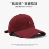 Nueva gorra de béisbol de otoño para mujer con circunferencia de cabeza grande, versátil, casual, con letra 'S' bordada, de copa profunda, para cara redonda, para hombre