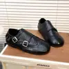 Zapatos Planos de Cuero Retro para Mujer, Estilo Británico, Novedad Otoño 2026, Zapatos de Salón Poco Profundos Versátiles con Punta Redonda, Zapatos Brogue