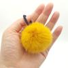 Otoño e Invierno Imitación Piel Bola de Pelo Grande Cuerda para el Cabello Linda Imitación Pelo de Conejo Felpa Cuerda para la Cabeza Niña Anillo para el Cabello de Bola Banda de Goma Accesorios para el Cabello