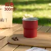 Taza de agua estética de alta gama con logo personalizado, taza de cerveza de acero inoxidable 304 de lujo ligero y sofisticada, taza de café portátil para salidas