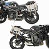 Coche Muscle Wolf Adecuado para Triumph StreetTriple765 Borde Lateral Empaque Casco Bolsa para Casco Integral Modificación Desmontaje Rápido