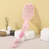 Pente Mini Costela Mais Vendido Transfronteiriço, Compacto e Portátil, Pente Infantil, Pente de Viagem para Meninas, Pente Vazado Fofo