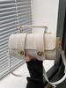Bolsa Feminina 2024 Nova Moda Moda Internet Popular All-match Ombro Crossbody Bolsa Feminina Elegante Portátil High-end Pequena Bolsa Quadrada