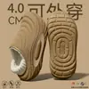 Pantuflas de Algodón Impermeables con Cierre Trasero para Hombre Invierno 2026 Nuevo Estilo para Uso en Casa Calidez de Felpa Plus Se Pueden Usar Afuera Antideslizantes Talla Grande Zapatos de Algodón para Hombre