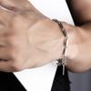 Pulseira de Pérola Masculina Diamante Aço Titânio Cor Livre Alto Padrão Personalizada Simples Acessórios de Nicho Feminino Verão Acessórios Versáteis