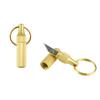 Desembalagem Faca Expressa Chaveiro Portátil Mini Lâmina de Latão Faca Artefato de Desembalagem Faca Portátil Cápsula