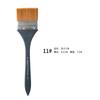 Escova de placa de nylon pincel para guache acrílico pintura a óleo pincel de arte pintado à mão pintura de parede pincel de base cerdas do pincel haste curta pincel para placa de pintura a óleo
