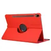 Nueva Tableta Samsung Tabs9/S10Fe A9+/A 9.87 pulgadas con Funda Protectora Giratoria 360 Grados con Patrón de Lichi