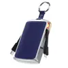 Mini Power Bank de Emergência Transfronteiriça com Chaveiro, Ignição de Tungstênio, Dois Fios Integrados para Carregamento de Emergência, 2000mAh