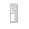 Régua para fichário de notebook, gabarito geométrico de plástico para fichário, gabarito vazado DIY, régua com formato cortada com precisão CNC