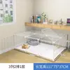 Jaula para gatos con inodoro villa espacio libre grande interior jaula vacía casa para gatos hogar tres niveles gato pequeño casa para gatos