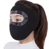 Máscara Protectora Cálida de Cara Completa para Otoño e Invierno, Elegante Máscara de Ciclismo Antiviento Anti-Frío para Motocicleta con Protección para los Oídos