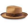 Sombrero de Lana de Venta Caliente con Decoración de Cinta de Moño, Sombrero de Fieltro de Lana de Color Sólido con Ala Hacia Arriba, Sombrero Versátil de Lana Pura