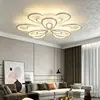Lámpara de techo protectora para los ojos, lámpara de techo creativa de múltiples cabezales en forma de gota de agua para sala de estar, luminaria LED de forma irregular para uso doméstico