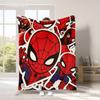 Manta de franela transfronteriza de Spider-Man, una generación de manta acolchada con estampado de dibujos animados, fábrica de impresión digital