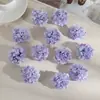 E 4cm Hortensia Flor Artificial Hecho a Mano Corona Decorativa Materiales Flores Falsas Hechas a Mano Flores de Seda para Boda Accesorios de Fotografía