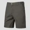 Comercio Exterior Transfronterizo Amazon 2026 Pantalones Casuales Sueltos Tallas Grandes para Hombre Shorts de Trabajo Color Sólido de Verano para Hombre