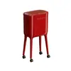 En Stock Envío Directo Mayorista Cubo de Basura Alto Hecho de Material PP con Cubos Interior y Exterior Dobles y Tapa, Cubo de Basura de Cocina que Elimina la Necesidad de Agacharse