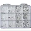 Pedras de Strass Redondas com Fundo Plano Grade 12 Joias de Strass para Nail Art Brilhantes K9 Imitação Huazi Mosaico de Strass Corte 33 DIY Strass Transparente de Alta Qualidade para Nail Art