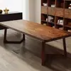 Tabla de Madera de Nogal Negro Estilo Americano Norte y Sudamericano, Tabla de Madera Maciza con Juntas Directas, Mesa de Centro, Tablero de Mesa Ajustable, Tabla de Barra de Madera Maciza, Panel de División