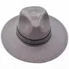 Sombrero de copa sombrero fresco sombrero para el sol anciano mediana edad sombrero de verano hombre de mediana edad padre parasol sombrero de paja hombres