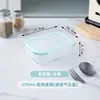 Lonchera recipiente para mantener la frescura lonchera rectangular trabajador de oficina caja para mantener la frescura caja de frutas para el hogar caja bento de vidrio lonchera para estudiantes