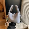 Bolso de Mano de Moda Simple de Alta Calidad para Viajes Diarios para Mujeres 2026 Verano Nuevo Bolso Cruzado Cubo de Nicho