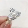 Anillo de Perla de Agua Dulce Natural Apertura Ligera Lujo Alto Sentido Celebridad de Internet Emperatriz Viuda Anillo de Perla Saturno Joyería al por Mayor