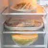 Plástico de cocina de grado alimenticio para uso doméstico, a prueba de insectos, desechable, apto para microondas, tapa auto sellable para bowl