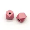 Materiales para Joyería Hecha a Mano Casera DIY Cuentas de Madera Octagonales de 12 mm y 14 mm Colgante Geométrico de Madera Retro Cuentas Sueltas