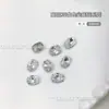 Super flash branco broca de unhas k9 lote burst flash jóias de diamante pontiagudo fundo especial- em forma de broca mista jóias de unhas atacado