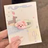Presilha de Cabelo Fofa de Família de Filhotes para Franja e Mechas Laterais, Presilha de Cabelo de Cachorro Cartoon Corado, Presilha de Bico de Pato para Fios Soltos, Acessório de Cabelo