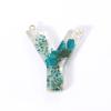 Nueva Resina DIY Transparente Flores Secas de Plantas Accesorios de Letras Inglesas Flores Secas Navidad San Valentín Accesorios de Regalo