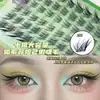 Populares Pestañas Postizas Estilo Zorro Su Daji, Encantadoras y Gruesas, Segmentadas, Pestañas Artificiales Individuales Naturales, 10 Filas, Gran Capacidad