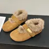 Sapatos Birkenstock de velcro estilo coreano para mulheres, coleção de inverno 2026, botas de neve quentes com forro de fleece, sapatos de algodão versáteis