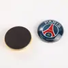 Pacote de Expressões de Desenho Animado Spot Adesivo Magnético de Vidro Cristalino para Geladeira Decoração de Casa Patch Magnético de Vidro com Logo de Marca Redondo
