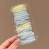 Diademas de Colores para el Cabello de Niñas, Bandas para el Cabello de Bebé, Alta Elasticidad, Cuerdas para el Cabello que No Dañan, Bandas para el Cabello de Niñas para Coletas Altas
