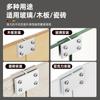 Soporte de clip de vidrio de aleación de aluminio, clip de vidrio, clip laminar, clip de fijación, soporte de vidrio rectangular, accesorios de hardware