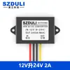 Convertidor regulador de potencia CC de 12V a 13.8V15V19V24V28V Módulo de potencia elevador CC-CC