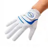 Guantes de Golf para Hombre de PU y Piel de Oveja Empalmados Antideslizantes Transpirables para Mano Izquierda o Derecha, Pieza Única, Entrega Directa de Fábrica