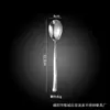 Serie Luz de Luna Francesa acero inoxidable traje de vajilla occidental cuchillo y tenedor para filete cuchara cuchillo y tenedor para comida occidental se puede imprimir LOGOTIPO