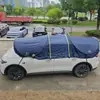Toldo de Sol para Carro Não Automático Móvel Estendido Abrigo de Carro Toldo de Carro Dobrável Proteção Solar Externa Cobertura de Carro Atacado
