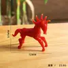 2026 Adornos de Caballo de Vidrio Decoraciones Colgantes Decoraciones de Escritorio Escritorio de Sala de Estar Animales Mini Lindos Pequeños Adornos de Vidrio
