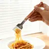 Em Estoque Clipe de Rebite Cabo Talheres Aço Inoxidável 304 Faca Ocidental para Bife Colher de Sobremesa Garfo Faca de Manteiga Talheres Ocidentais para Crianças