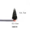 Enfeites de Paisagem Jie Wei, Mini Árvores Artificiais de Flor de Cerejeira, Modelos em Miniatura, Paisagismo de Mesa de Areia, Decorações de Material DIY