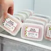 Caja de Almacenamiento para Refrigerador, Caja Compartimentada de Grado Alimenticio para Conservar Fresco, Caja para Carne Congelada, Caja Especial para Congelador, Caja Sellada Compartimentada para Preparación de Alimentos, Venta al por Mayor