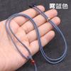 Cordão pingente de jade simples fino corda pendente de jade corda de corrente homens e mulheres ajustar corda de pescoço tecido à mão atacado
