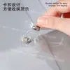 Cannie Wear Armadura Libro de Almacenamiento Estilo Arte de Uñas Colección Este Muestra Japonés Transparente Tarjeta de Color de Muestra Marco de Fotos
